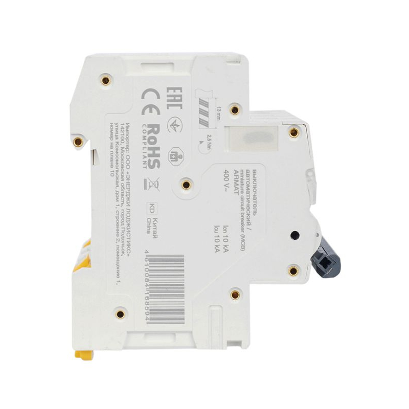 ARMAT Автоматический выключатель M10N 4P C 25А IEK