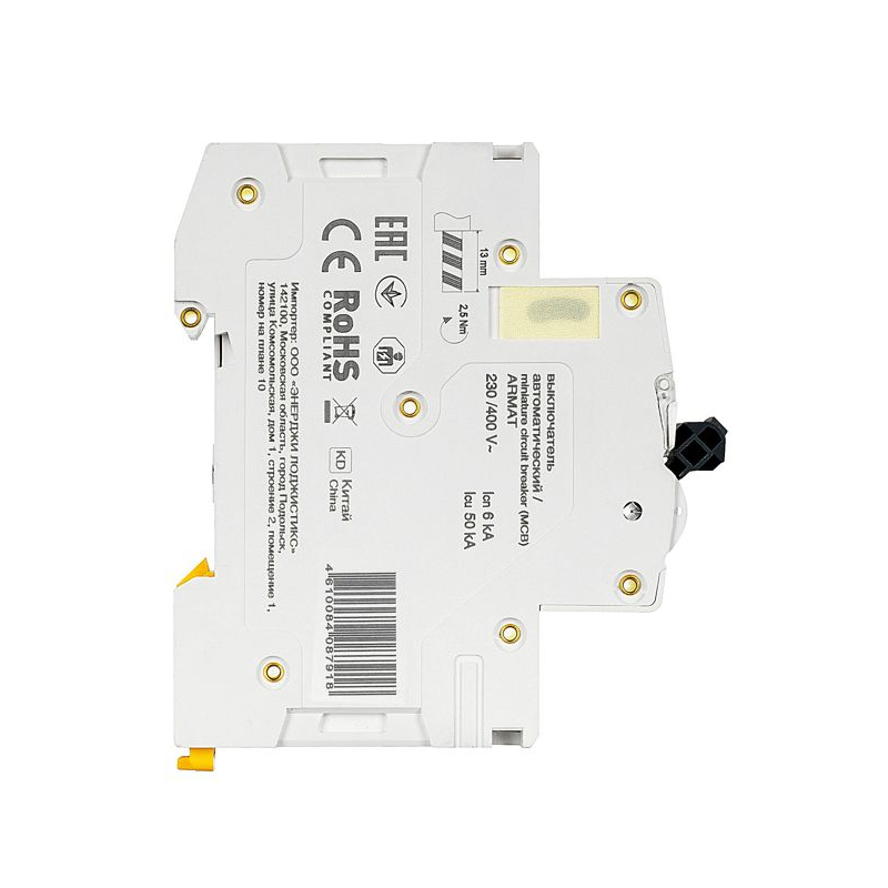 ARMAT Автоматический выключатель M06N 3P C 3А IEK