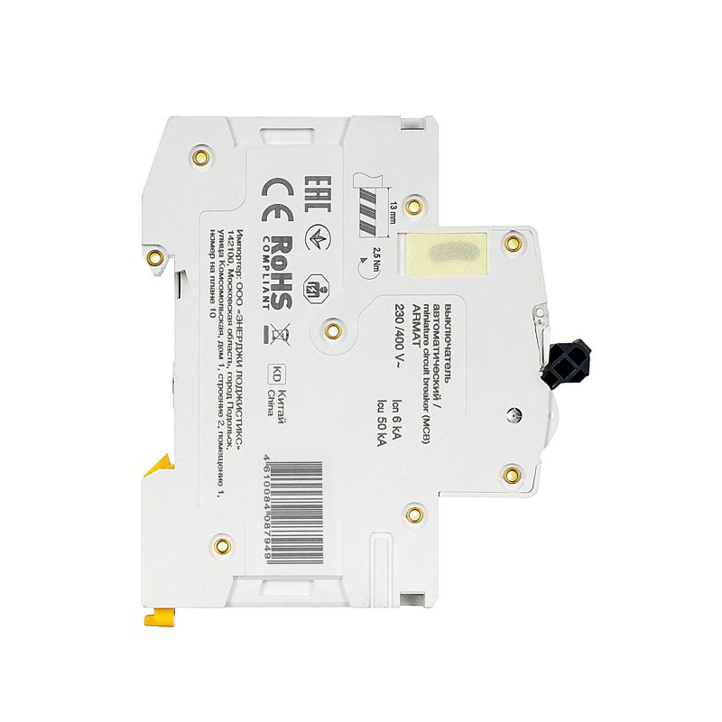 ARMAT Автоматический выключатель M06N 3P C 4А IEK