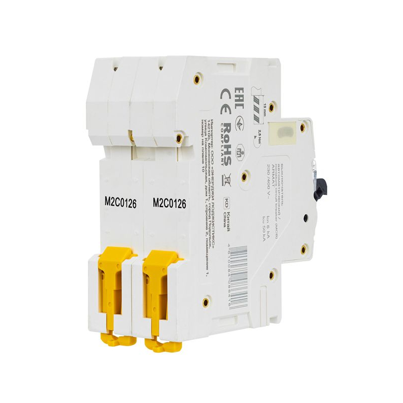 ARMAT Автоматический выключатель M06N 2P C 1А IEK