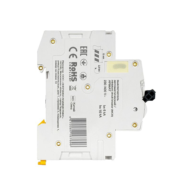 ARMAT Автоматический выключатель M10N 3P B 25А IEK