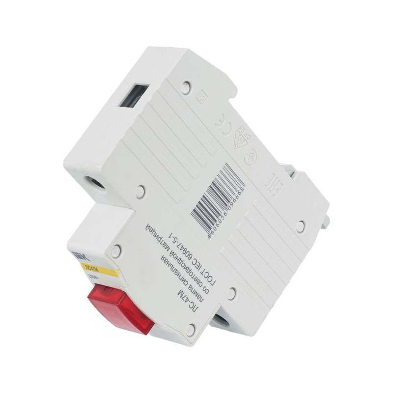 Лампа сигнальная ЛС-47М матрица красная IEK