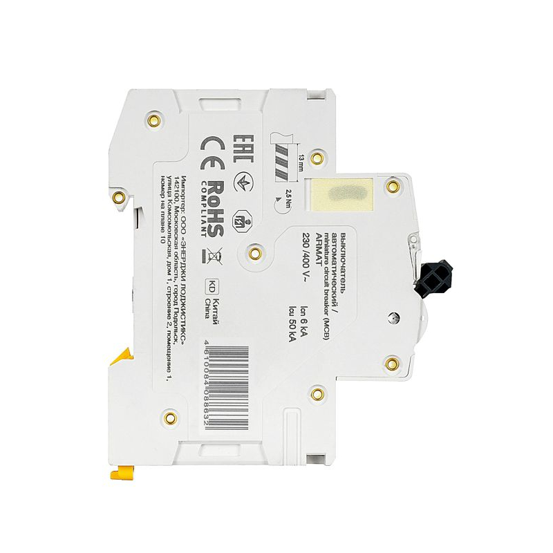 ARMAT Автоматический выключатель M06N 3P B 20А IEK