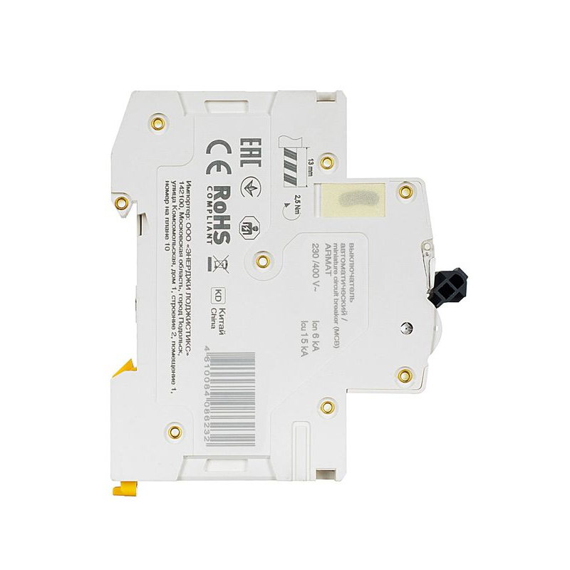 ARMAT Автоматический выключатель M06N 1P D 20А IEK