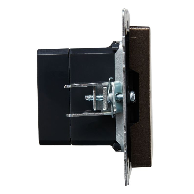 BRITE Розетка USB A+C 18Вт РЮ11-1-БрТБ темная бронза IEK