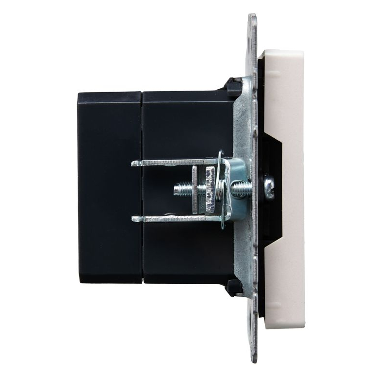 BRITE Розетка USB A+C 18Вт РЮ11-1-БрЖ жемчуг IEK