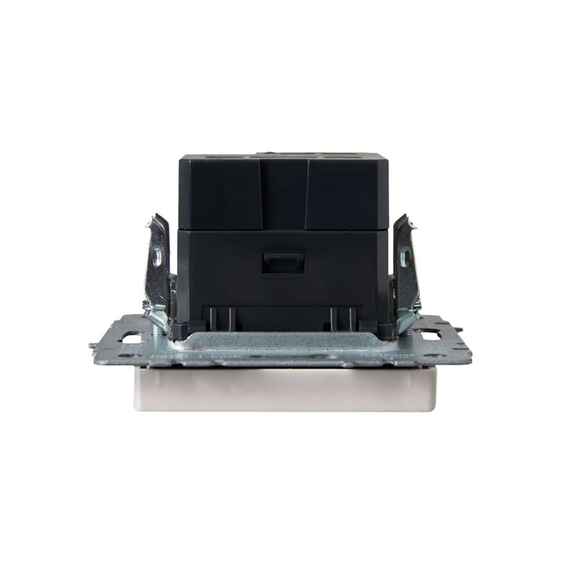 BRITE Розетка USB A+C 18Вт РЮ11-1-БрЖ жемчуг IEK