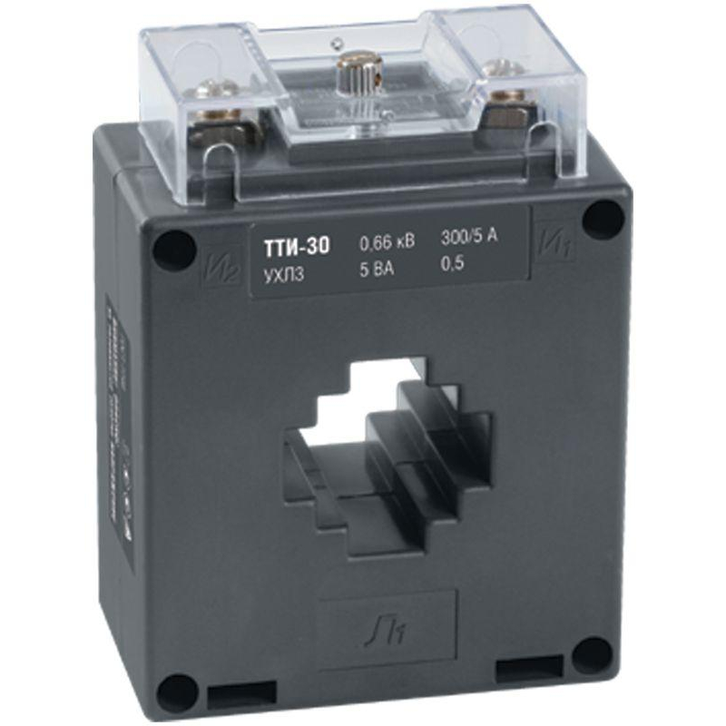 Трансформатор тока ТТИ-30 300/5А 10ВА 0,5 IEK ITT20-2-10-0300