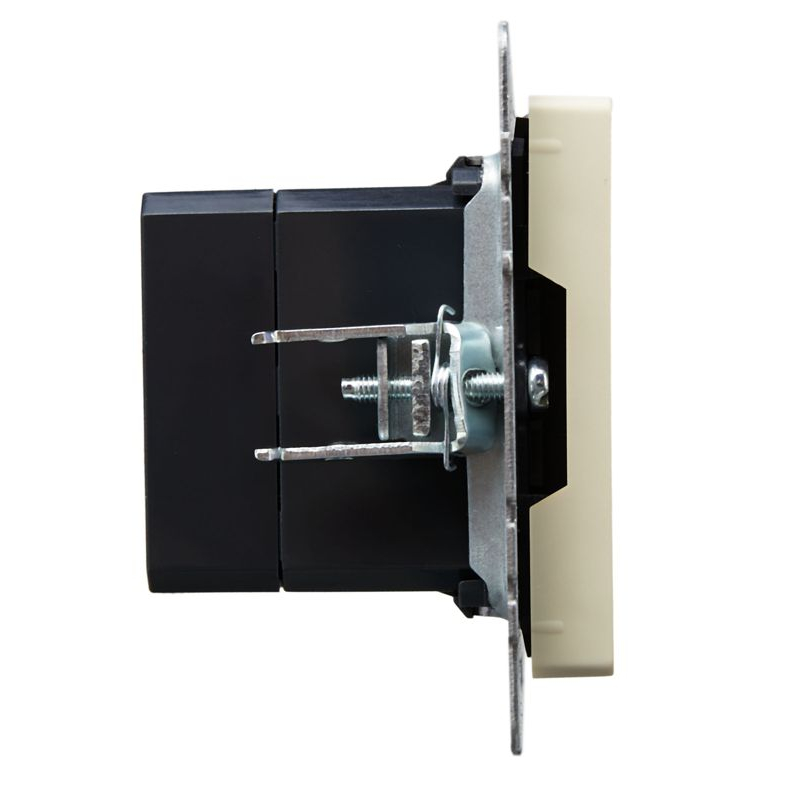 BRITE Розетка USB A+C 18Вт РЮ11-1-БрКр бежевый IEK