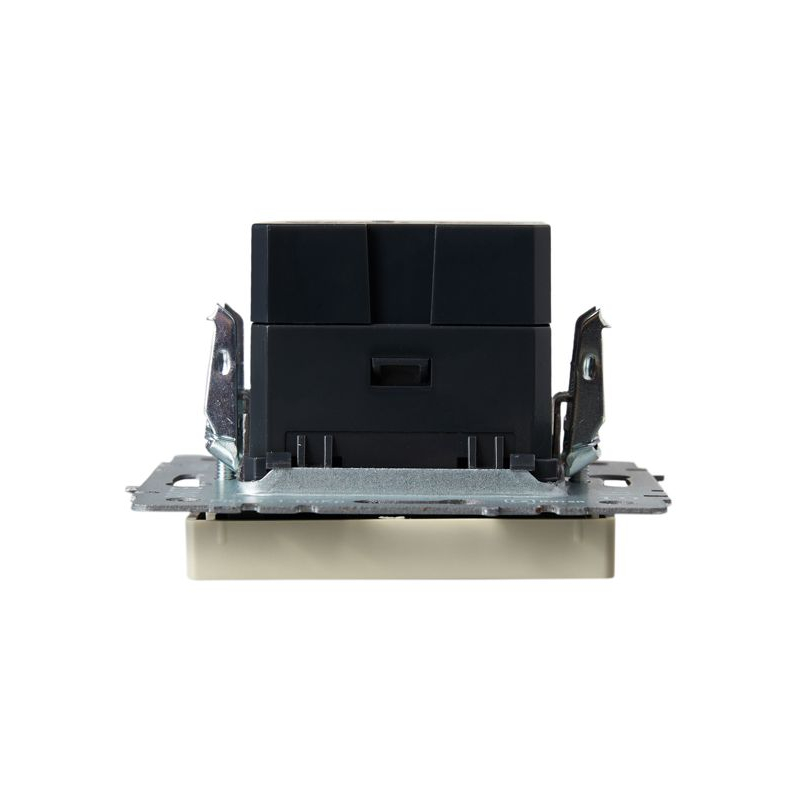 BRITE Розетка USB A+C 18Вт РЮ11-1-БрКр бежевый IEK