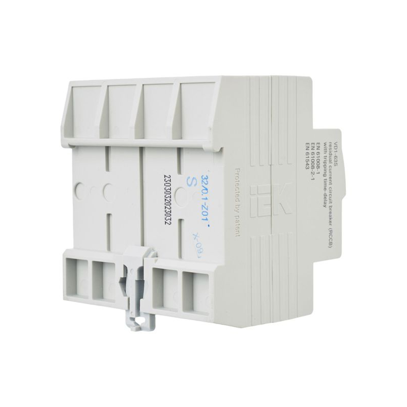 Выключатель дифференциальный (УЗО) ВД1-63S 4Р 32А 100мА IEK