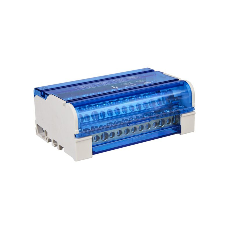 Шины на DIN-рейку в корпусе (кросс-модуль) ШНК 4х15 3L+PEN IEK