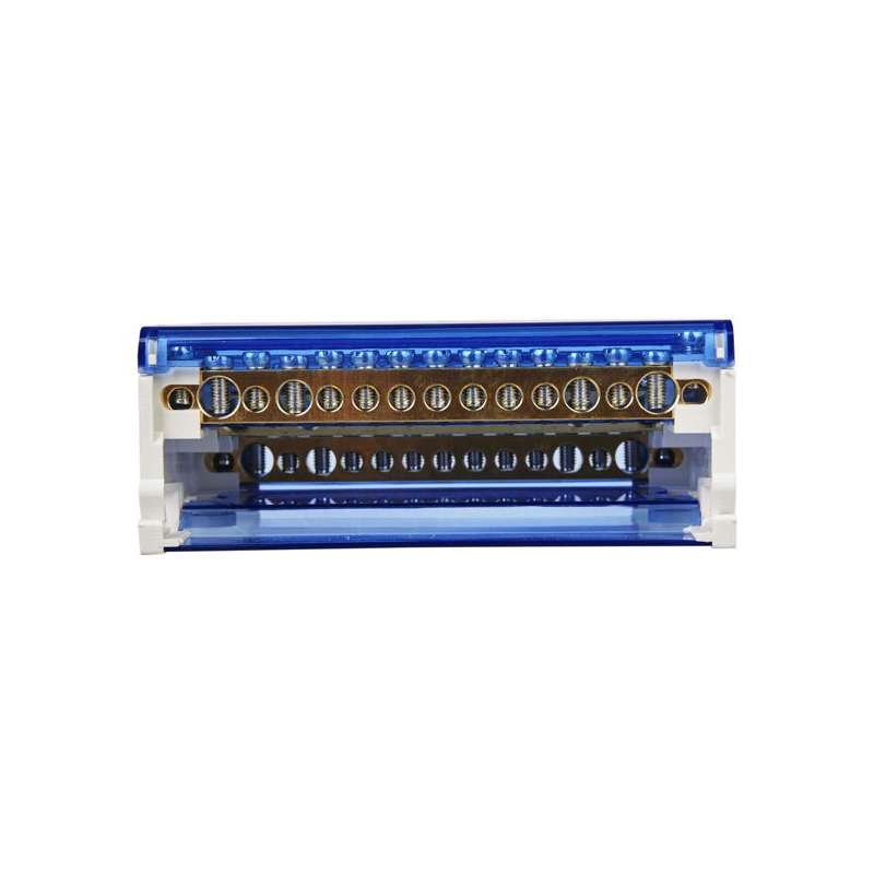 Шины на DIN-рейку в корпусе (кросс-модуль) ШНК 4х15 3L+PEN IEK