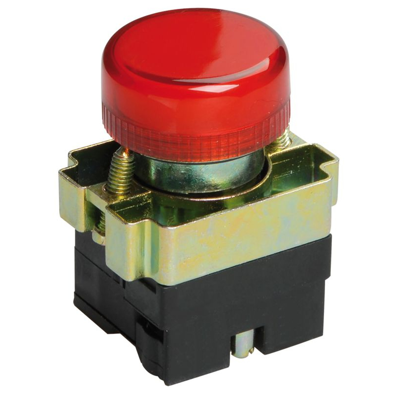 Индикатор LAY5-BU64 d=22мм красный IEK