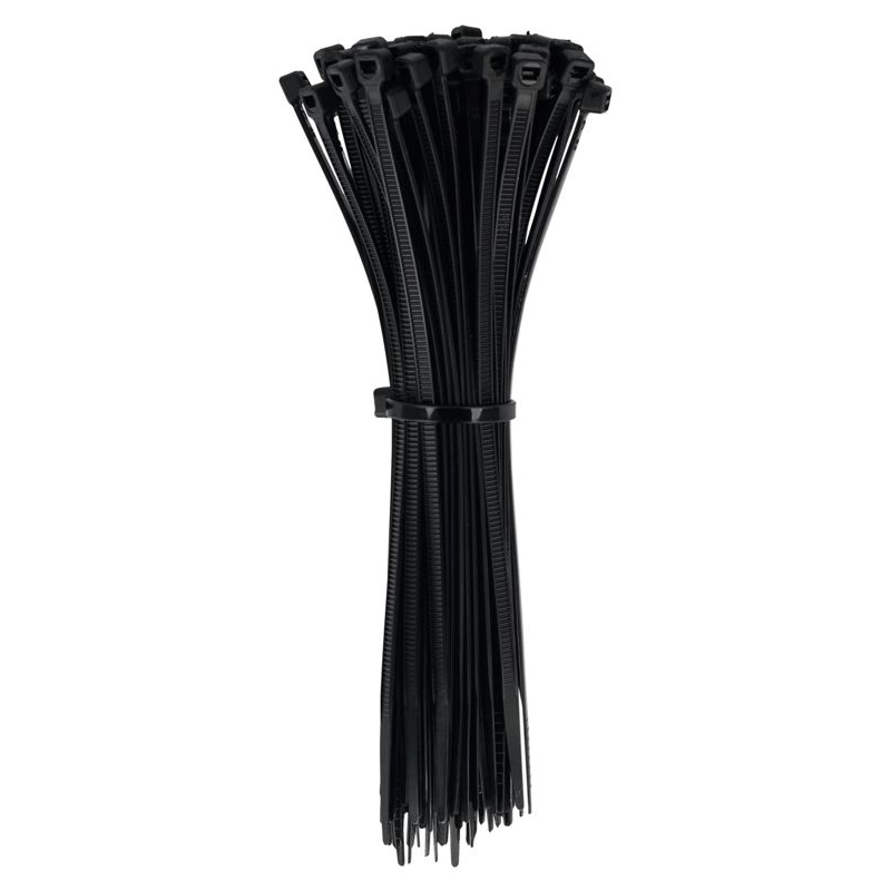 Хомут 3,6х150мм нейлон черный (100шт) IEK