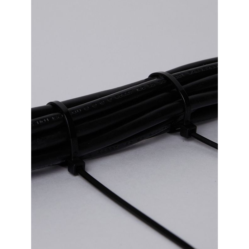 Хомут 3,6х150мм нейлон черный (100шт) IEK