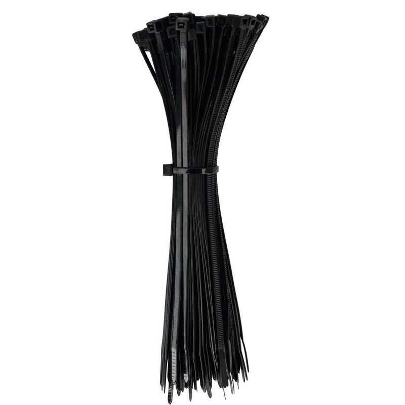 Хомут 3,6х200мм нейлон черный (100шт) IEK