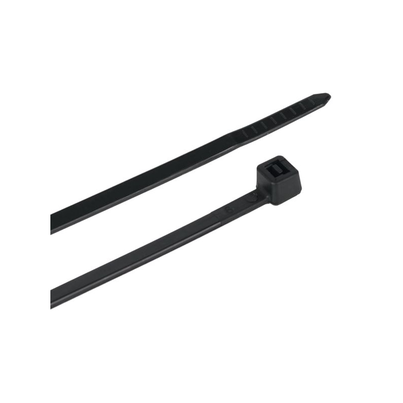 Хомут 3,6х200мм нейлон черный (100шт) IEK