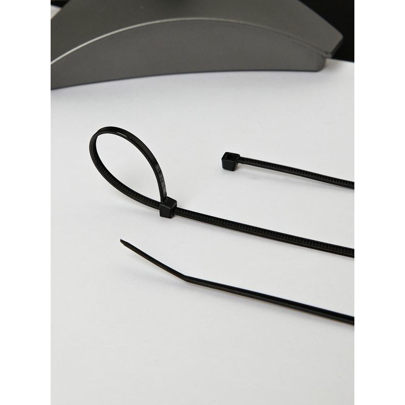 Хомут 2,5х200мм нейлон черный (100шт) IEK