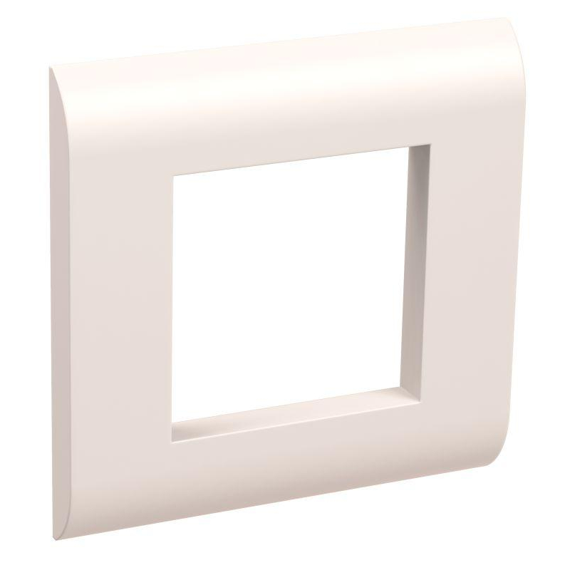 Рамка для КМКУ на 2 модуля белая IEK