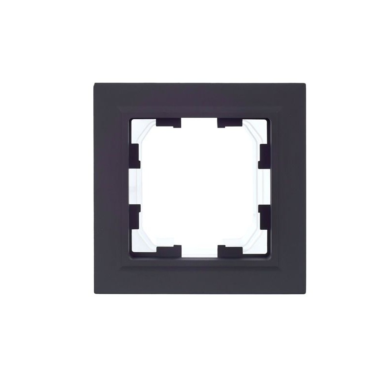 BRITE Рамка 1-местная IP44 РУ-1-БрГ-44 графит IEK