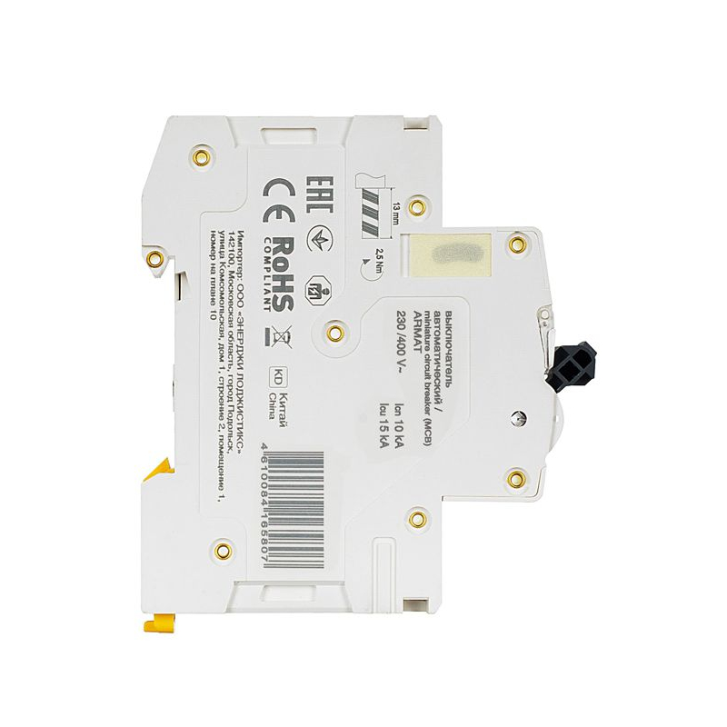 ARMAT Автоматический выключатель M10N 2P C 6А IEK