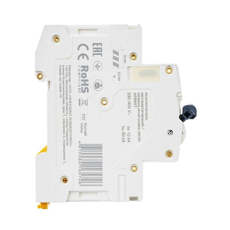 ARMAT Автоматический выключатель M10N 2P C 4А IEK
