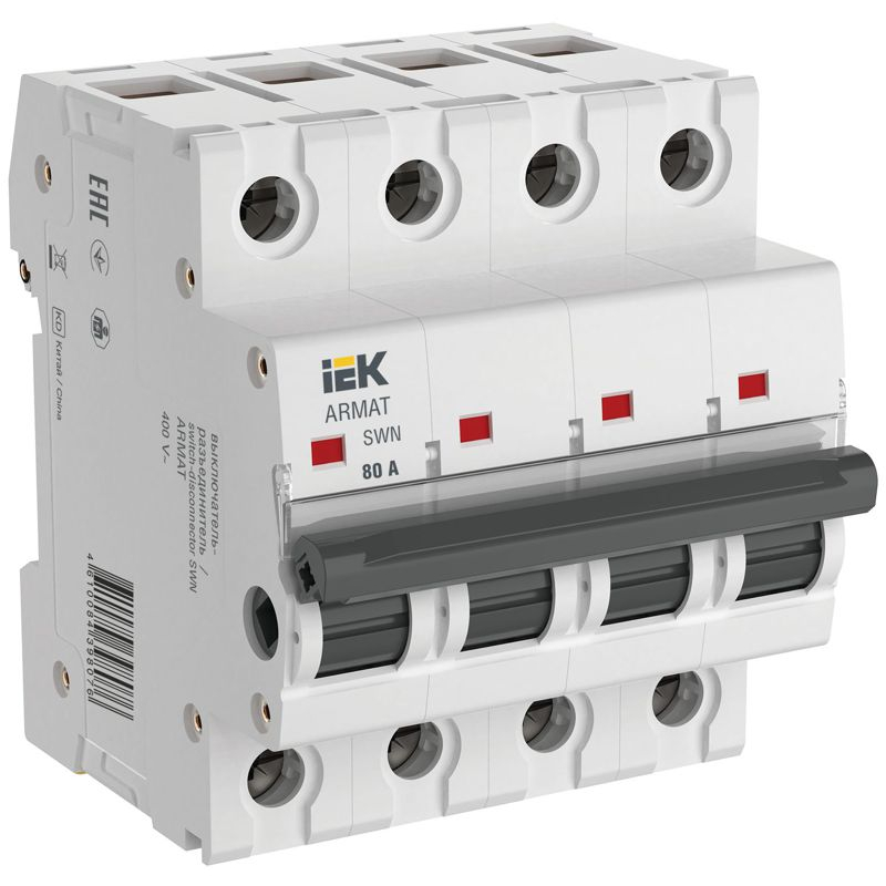 ARMAT Выключатель-разъединитель SWN 4P 80А IEK