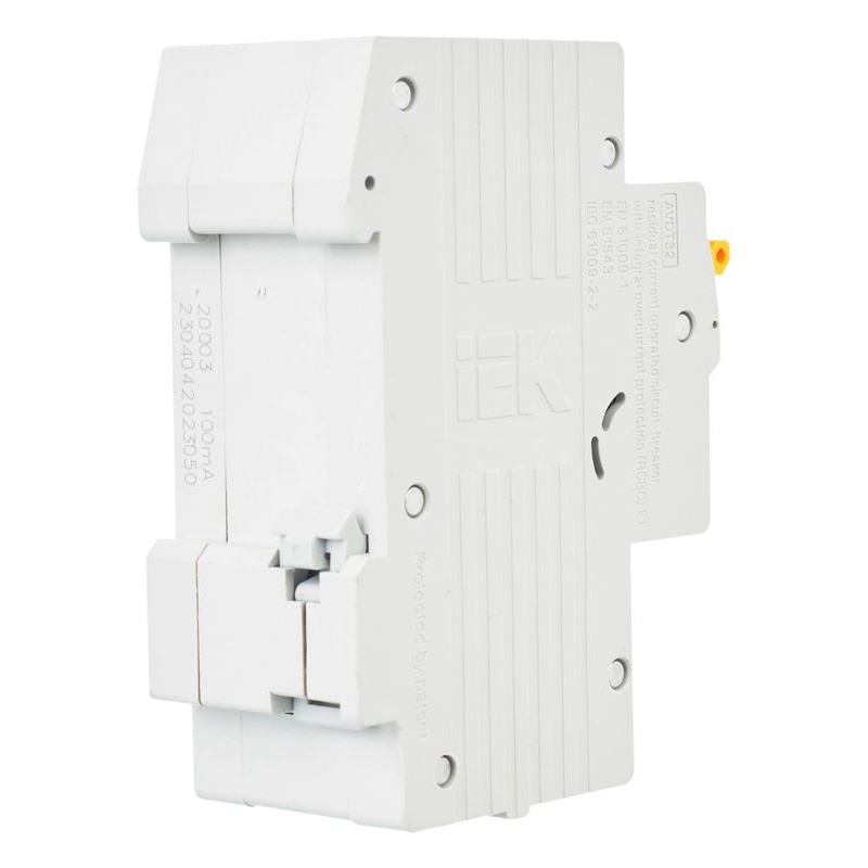 KARAT Автоматический выключатель дифференциального тока АВДТ 32 C50 100мА тип A IEK