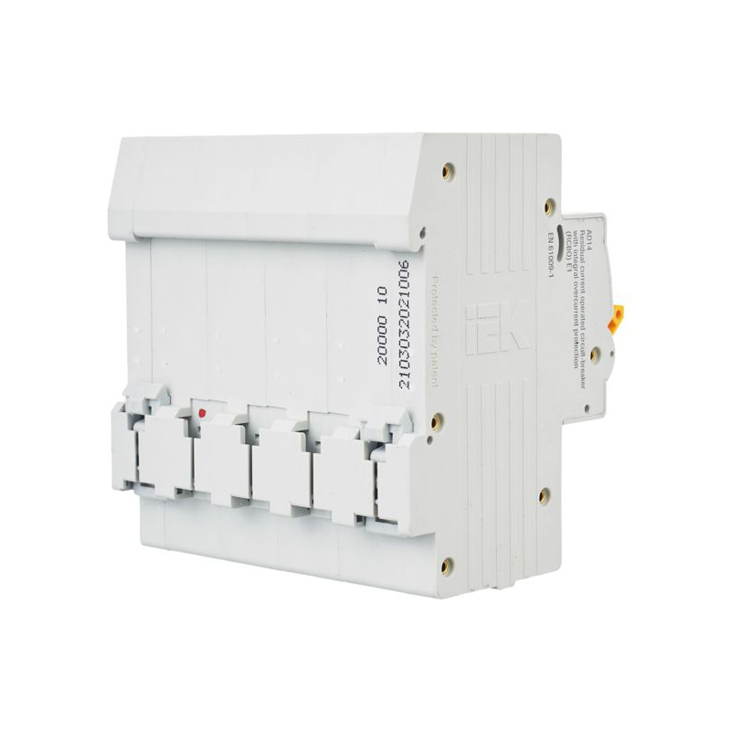 KARAT Дифференциальный автомат АД14 4P 6А 10мА тип AC IEK