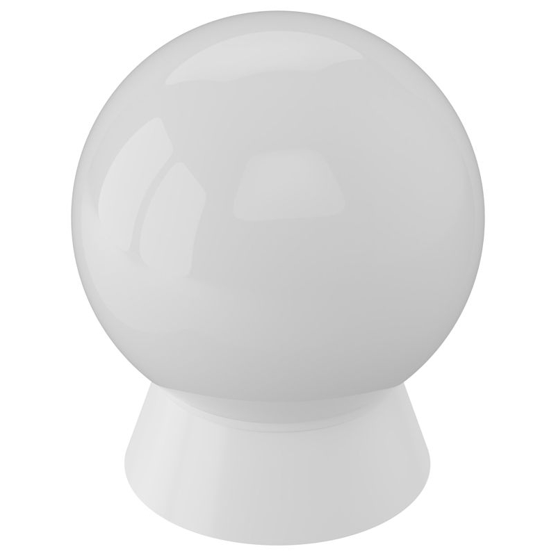 Светильник НПП9101 шар 60Вт IP33 белый IEK