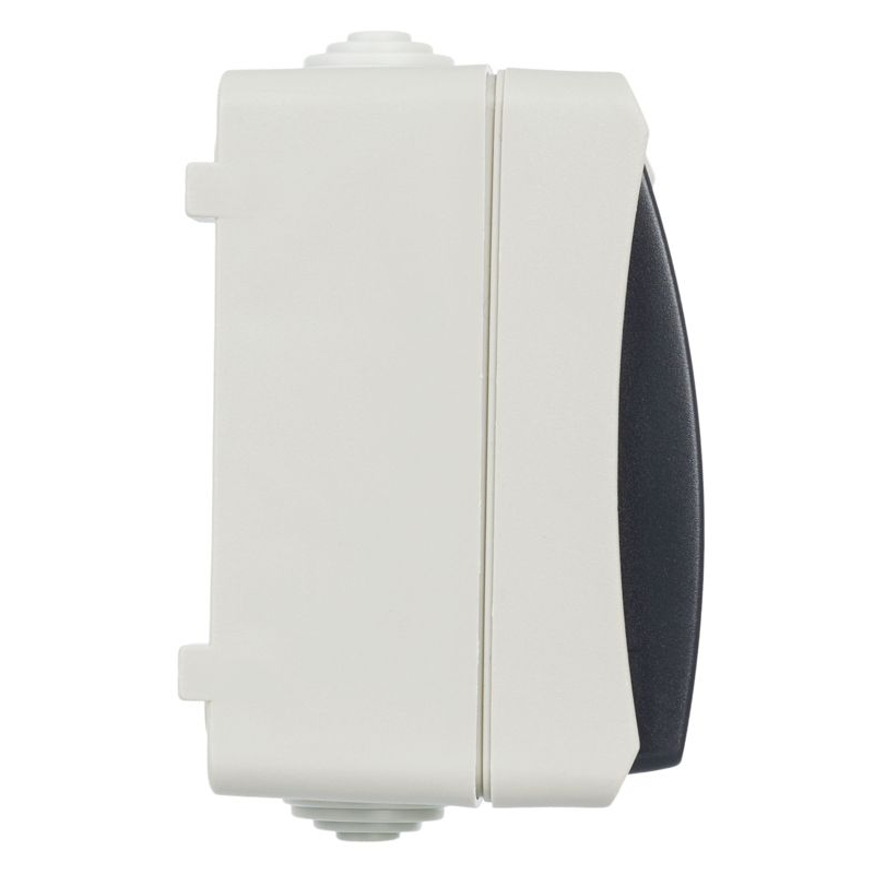 FORS Выключатель кнопочный для открытой установки 10А IP54 ВСк20-1-0-ФСр серый IEK