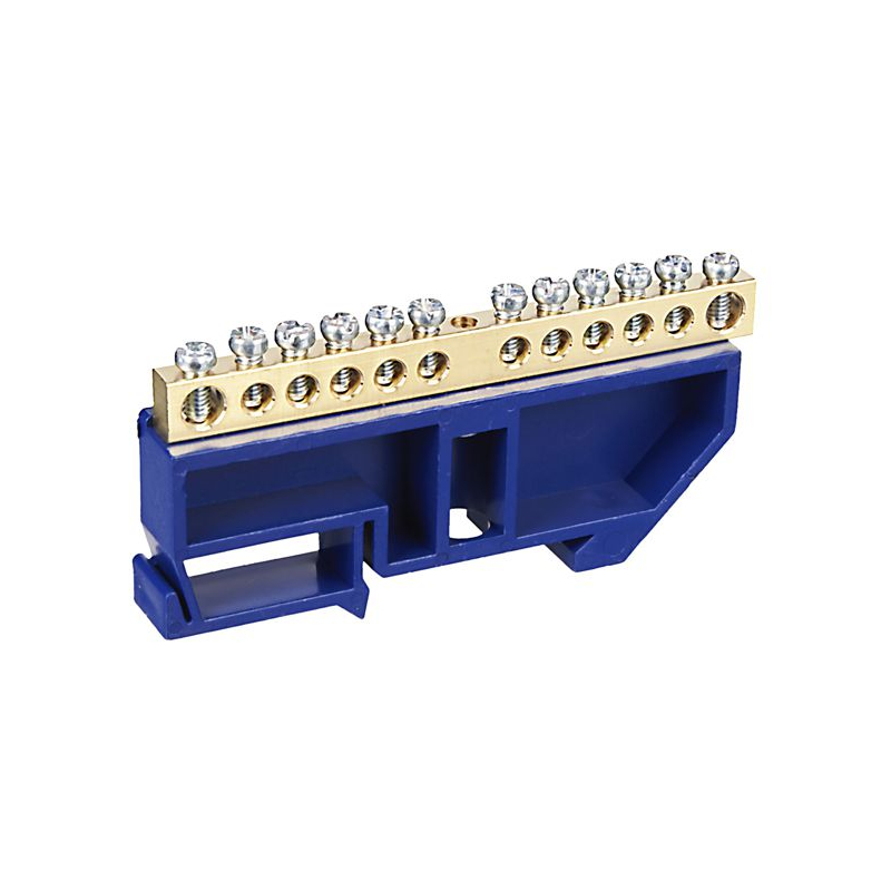 Шина N ноль на DIN-изол ШНИ-6х9-12-Д-С IEK