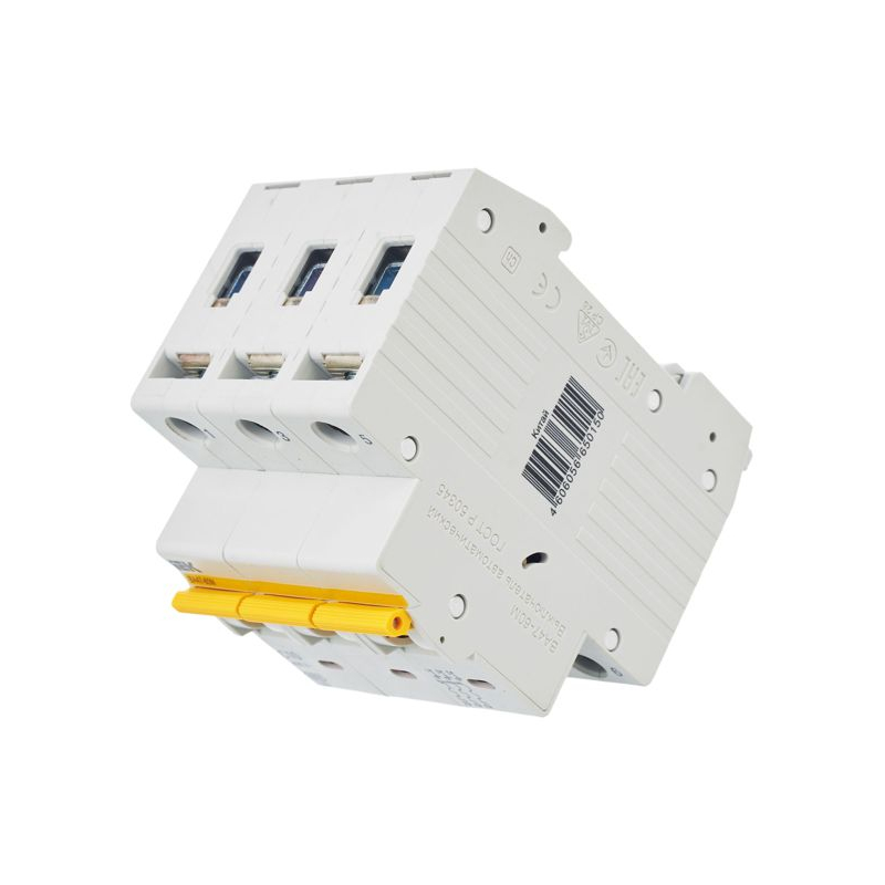 KARAT Автоматический выключатель ВА47-60M 3P C 10А 6кА IEK