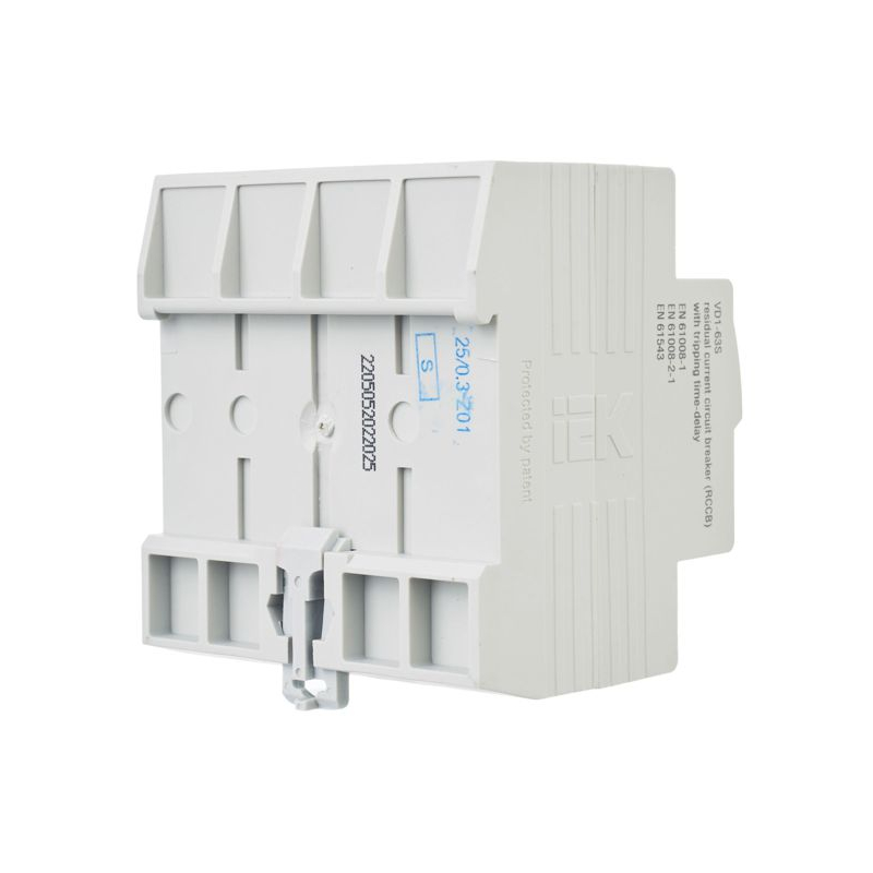 Выключатель дифференциальный (УЗО) ВД1-63S 4Р 25А 300мА IEK