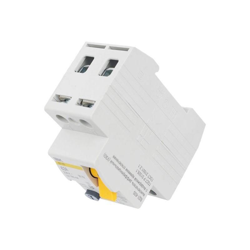 Выключатель дифференциальный (УЗО) ВД1-63S 2Р 63А 100мА IEK