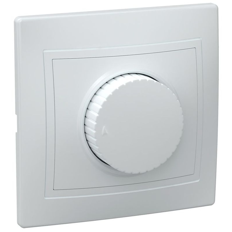 KVARTA Светорегулятор поворотный 400Вт ВСР10-1-0-КБ белый GENERICA