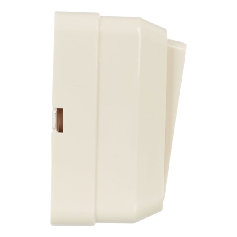 OKTAVA Выключатель 2-клавишный для открытой установки 10А ВС20-2-0-ОКм кремовый GENERICA