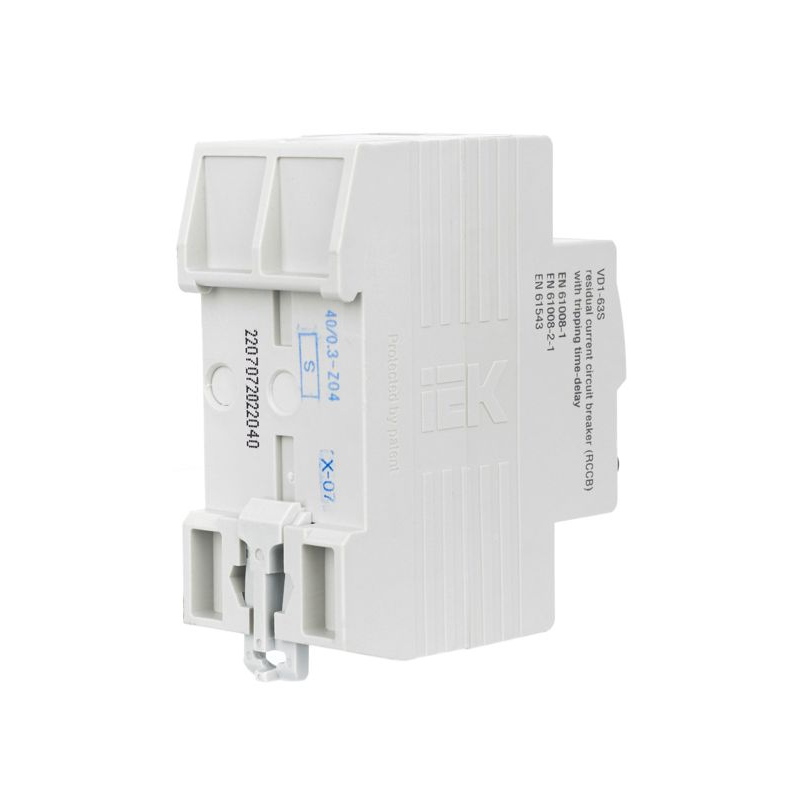 Выключатель дифференциальный (УЗО) ВД1-63S 2Р 40А 300мА IEK