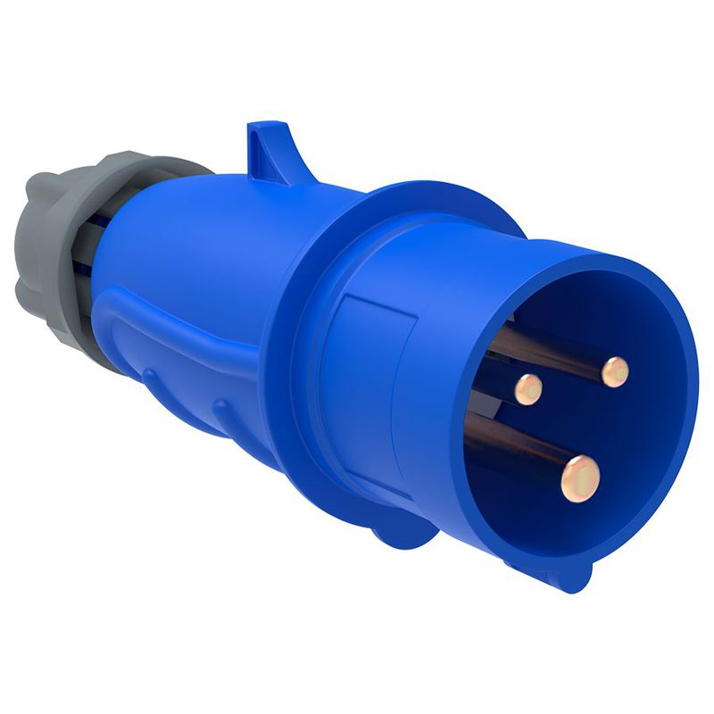 MAGNUM Вилка переносная ССИ-023 32А-6ч/200-250В 2P+PE IP44 IEK