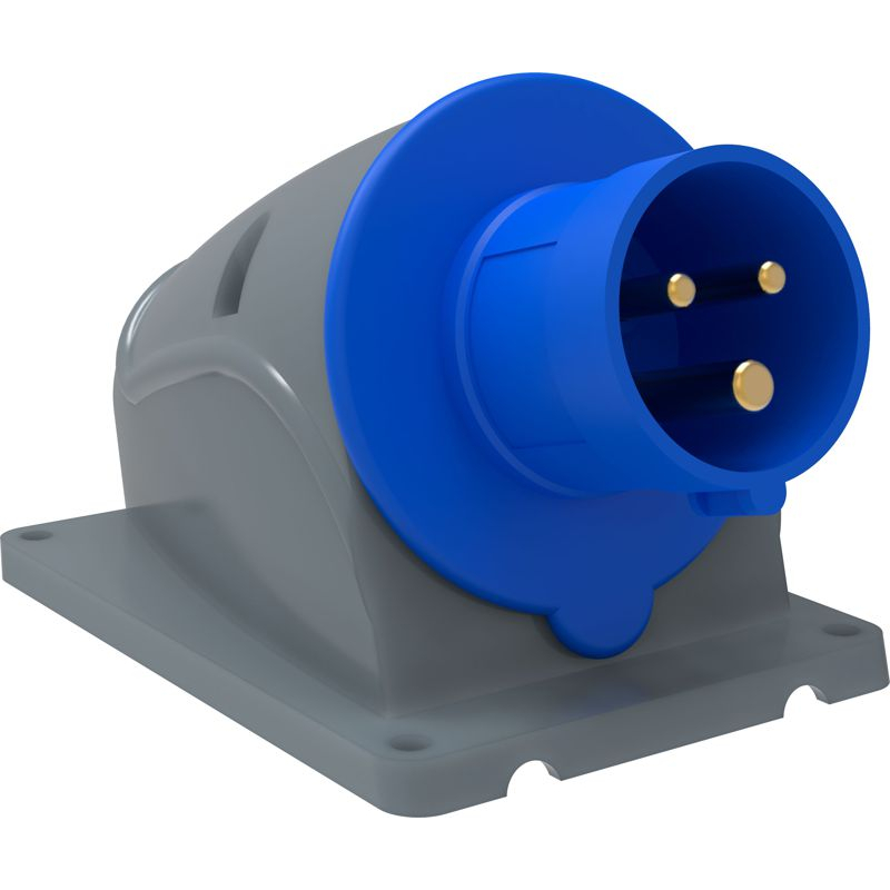 MAGNUM Вилка стационарная ССИ-513 16А-6ч/200-250В 2P+PE IP44 IEK