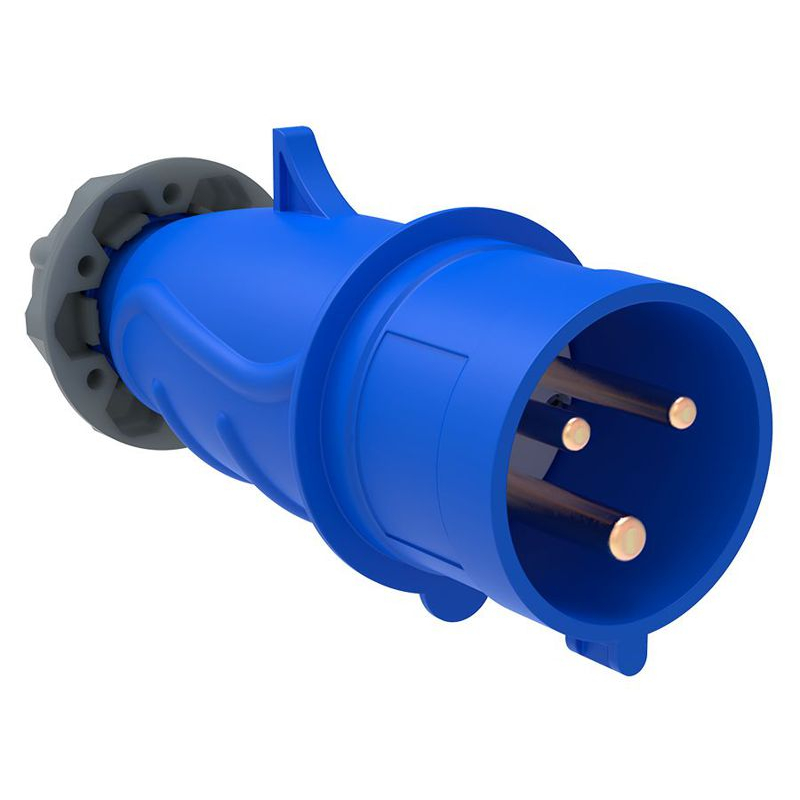 MAGNUM Вилка переносная ССИ-013 16А-6ч/200-250В 2P+PE IP44 IEK