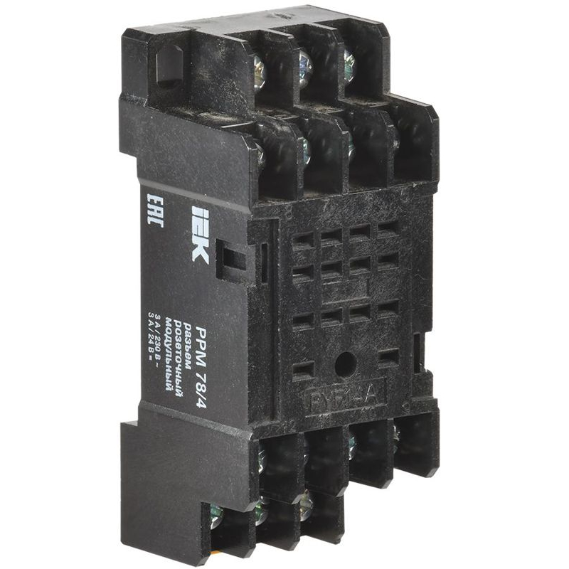 Разъем РРМ78/4(PYF14A) для РЭК78/4(MY4) модульный IEK