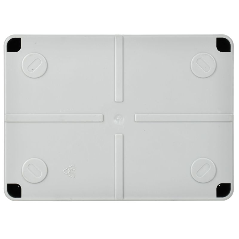 Коробка распаячная КМ41261 для открытой проводки безгалогенная (HF) 150х110х85мм гладкие стенки IP44 серая IEK