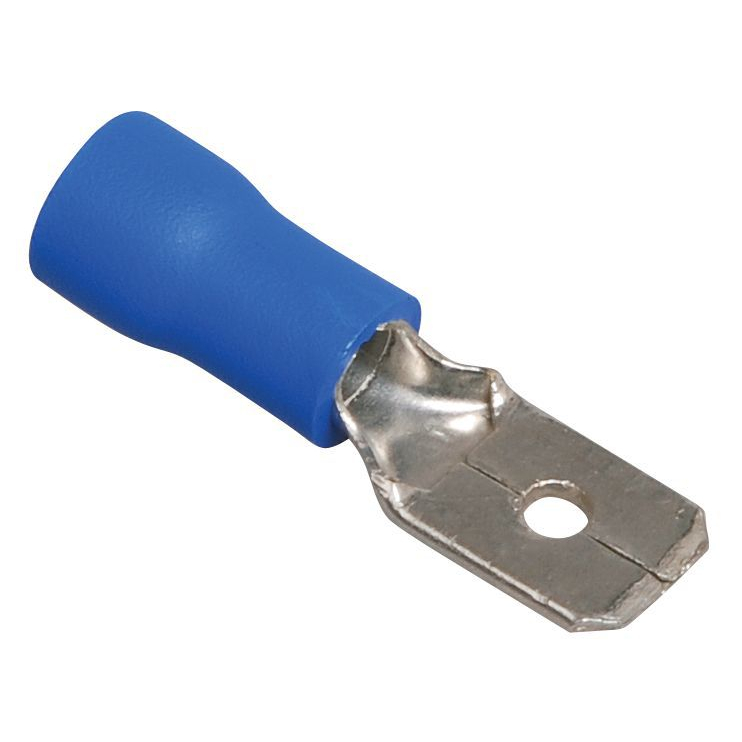 Разъем РпИп 2-5-0,8 плоский (20шт/упак) IEK