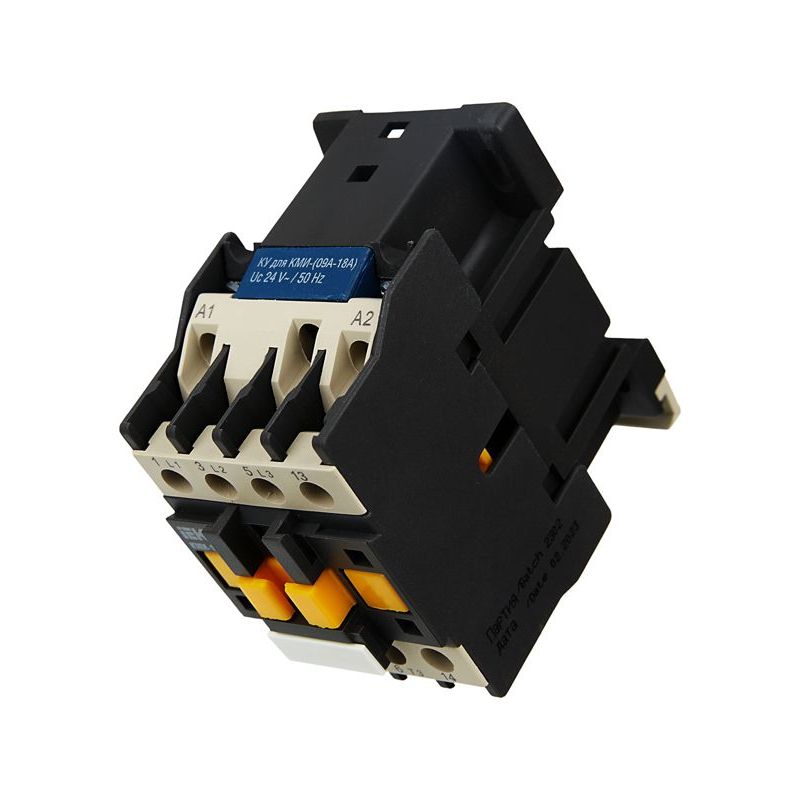 Контактор КМИ-11210 12А 24В/АС3 1NO IEK