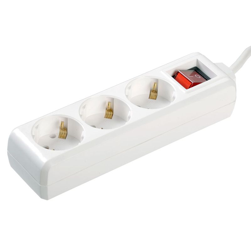 Удлинитель У03К 3 места с заземлением 3м 3х1мм2 16А/250 IEK