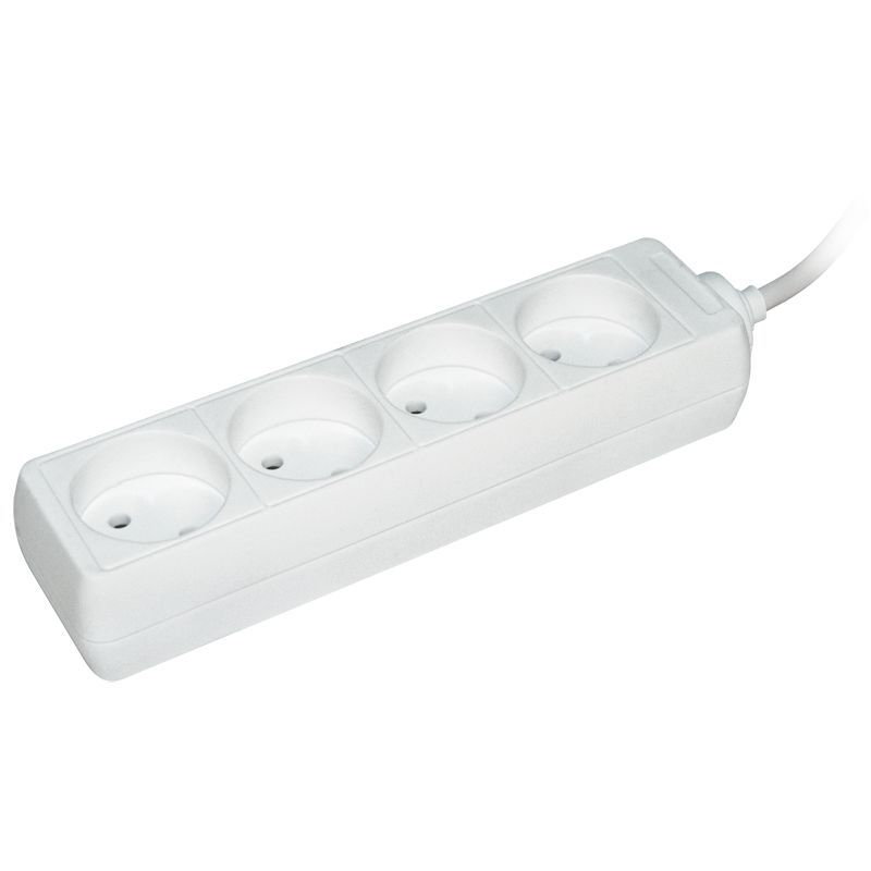 Удлинитель У4 4 места без заземления 5м 2х0,75мм2 10А/250 IEK