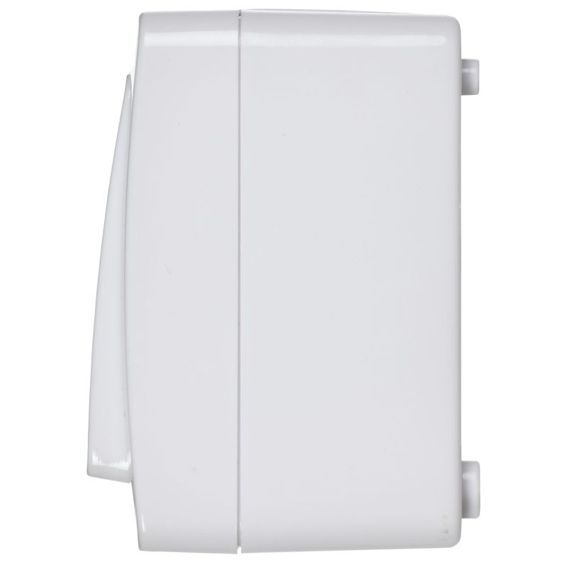 Выключатель 1-клавишный для открытой установки с индикацией ВС20-1-1-ГПБ IP54 ГЕРМЕС PLUS (цвет клавиши: белый) IEK