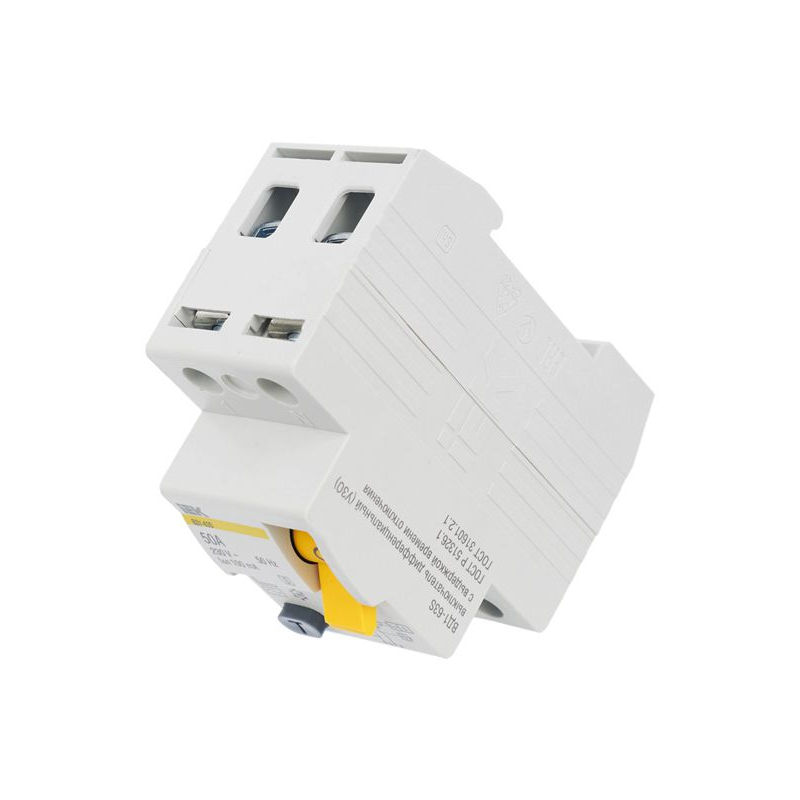 Выключатель дифференциальный (УЗО) ВД1-63S 2Р 50А 100мА IEK